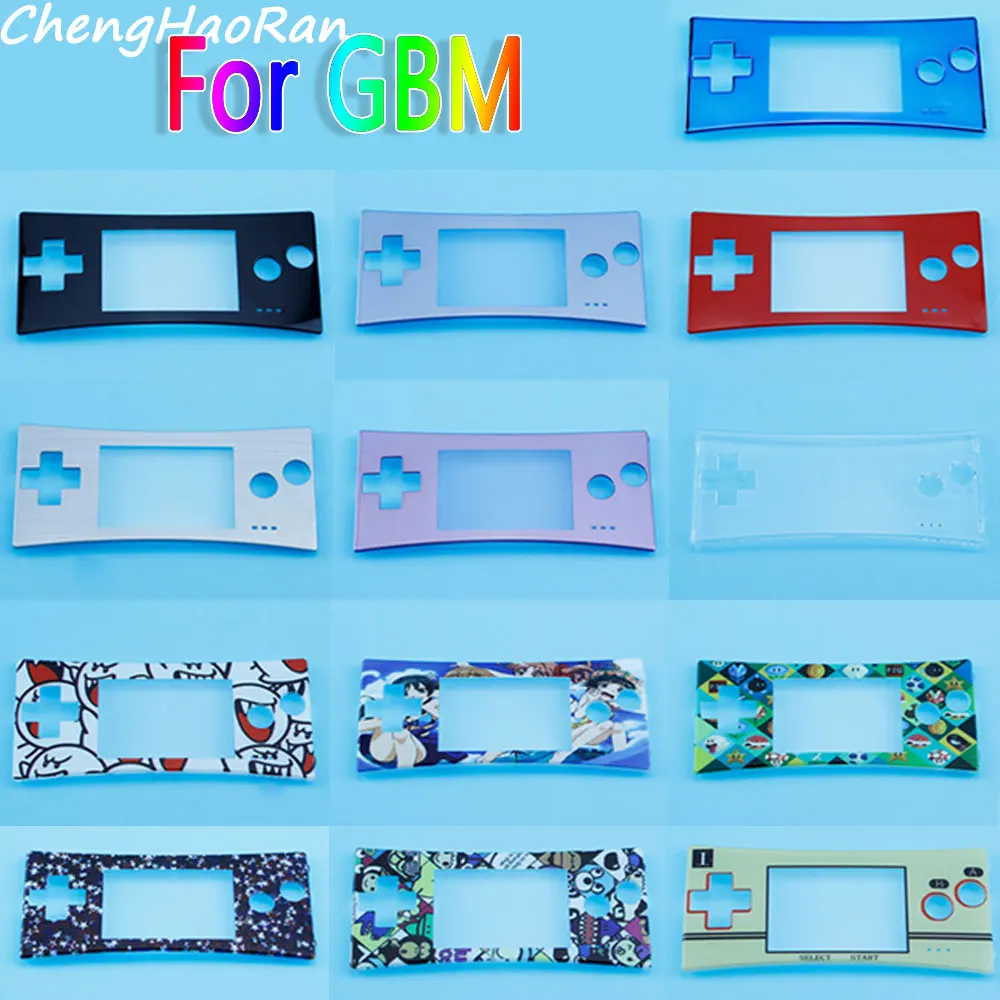 1 PCS High quality plastic housing front cover for GBM GameBoy Micro Panel Housing 13 colors available Replacement parts
1 PCS High quality plastic housing front cover for GBM GameBoy Micro Panel Housing 13 colors available Replacement parts