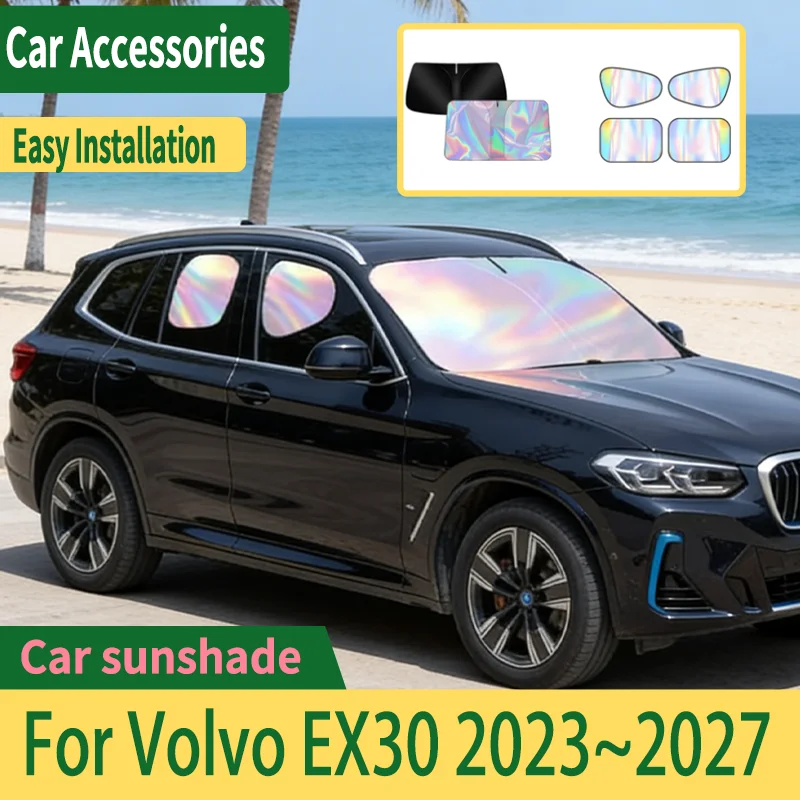 Car Windshield Sun Visor For Volvo EX30 2023~2027 2025 2026 Foldable Reflector Sunshade Heat Insulation Summer Auto Accessories
Car Windshield Sun Visor For Volvo EX30 2023~2027 2025 2026 Foldable Reflector Sunshade Heat Insulation Summer Auto Accessories
