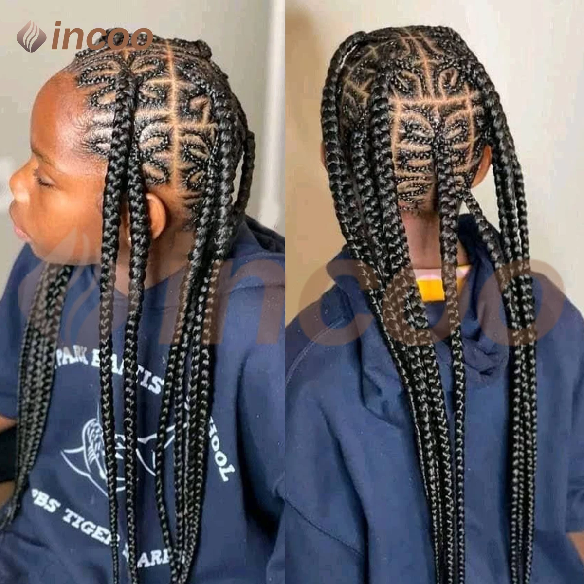36 Inch HD Full Lace Butterfly Braid Synthetic Knotless Box Braid Wig For Black Women Cornrow Braided Wig Suitable For Beginners
36 Inch HD Full Lace Butterfly Braid Synthetic Knotless Box Braid Wig For Black Women Cornrow Braided Wig Suitable For Beginners