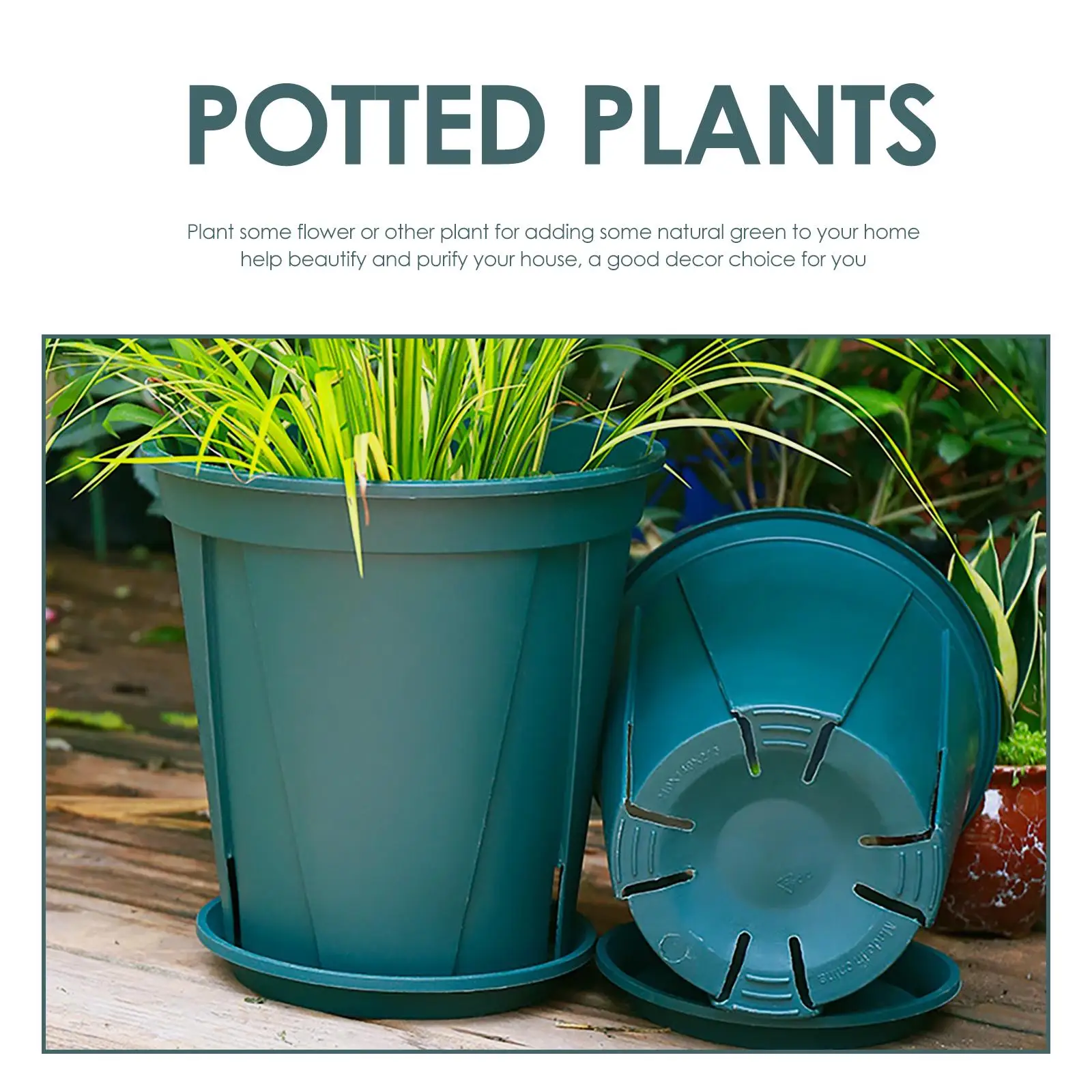 5 Sets 120 Type Root Control Pots Thickened Planters Tray for Durable Plastic Containers Flower Holders
5 Sets 120 Type Root Control Pots Thickened Planters Tray for Durable Plastic Containers Flower Holders