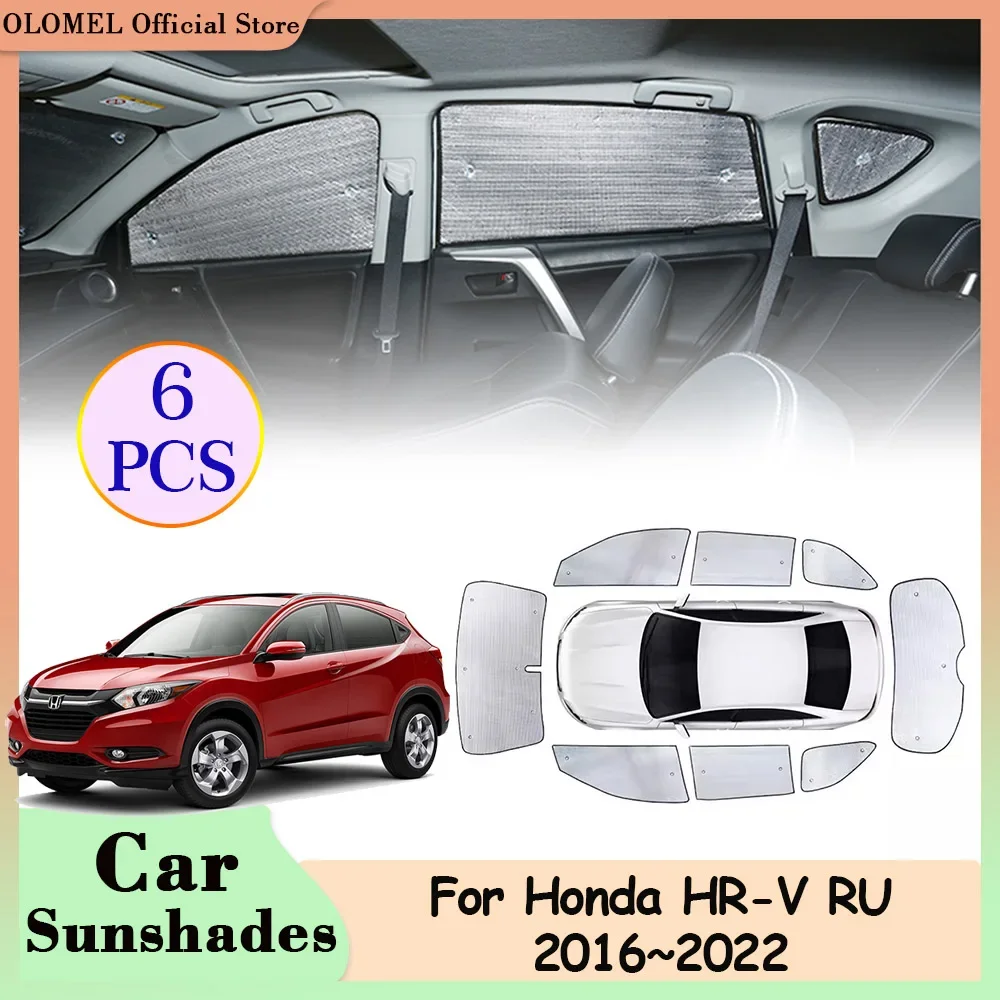 Автомобильные солнцезащитные очки для Honda HR-V RU1 2 3 4 5 2016 ~ 2022, солнцезащитный козырек на лобовое стекло с полным покрытием, занавеска на заднее боковое стекло, анти-УФ аксессуары
Автомобильные солнцезащитные очки для Honda HR-V RU1 2 3 4 5 2016 ~ 2022, солнцезащитный козырек на лобовое стекло с полным покрытием, занавеска на заднее боковое стекло, анти-УФ аксессуары