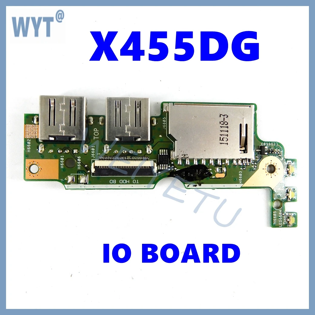 X455DG IO BOARD / HDD BOARD For Asus X455DG X455D X455YI X455YA X455 A455D Laptop IO Board USB BOARD SD card board HDD BOARD
X455DG IO BOARD / HDD BOARD For Asus X455DG X455D X455YI X455YA X455 A455D Laptop IO Board USB BOARD SD card board HDD BOARD