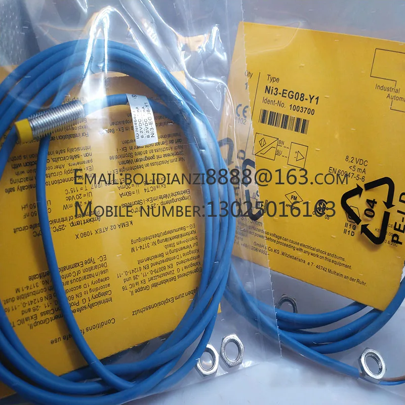 NI3-EG08-Y1 NI3-EG08K-Y1 NI5-M12-LIU NI4-M12-LIU NI10-M18E-LIU-H1141 NI5-EG12SK-Y1X Proximity Switch Brand new original 
NI3-EG08-Y1 NI3-EG08K-Y1 NI5-M12-LIU NI4-M12-LIU NI10-M18E-LIU-H1141 NI5-EG12SK-Y1X Proximity Switch Brand new original