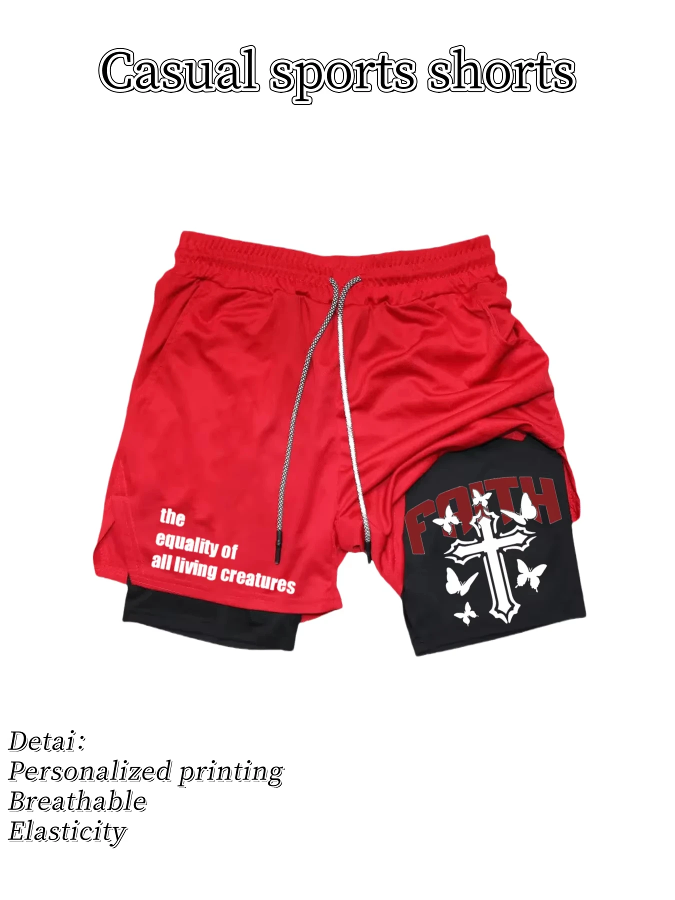 Мужские повседневные спортивные шорты, дышащие, быстросохнущие, с эластичным поясом, легкие тренировочные брюки для бега, для фитнеса на открытом воздухе
Мужские повседневные спортивные шорты, дышащие, быстросохнущие, с эластичным поясом, легкие тренировочные брюки для бега, для фитнеса на открытом воздухе