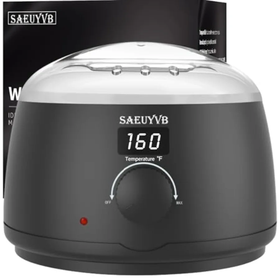 Professional Digital Wax Warmer with Lid and 16oz Pot for Hair Removal Black
Professional Digital Wax Warmer with Lid and 16oz Pot for Hair Removal Black