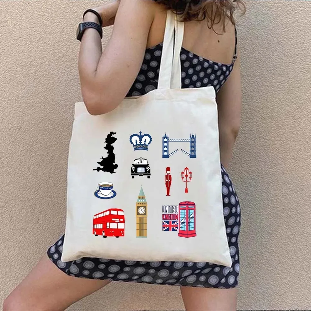 Сумка-шоппер женская из холщовой ткани для путешествий (Лондон, Великобритания, Париж, Франция, Пиза, Рим, Италия, Испания), для работы, покупок, спортзала
Сумка-шоппер женская из холщовой ткани для путешествий (Лондон, Великобритания, Париж, Франция, Пиза, Рим, Италия, Испания), для работы, покупок, спортзала