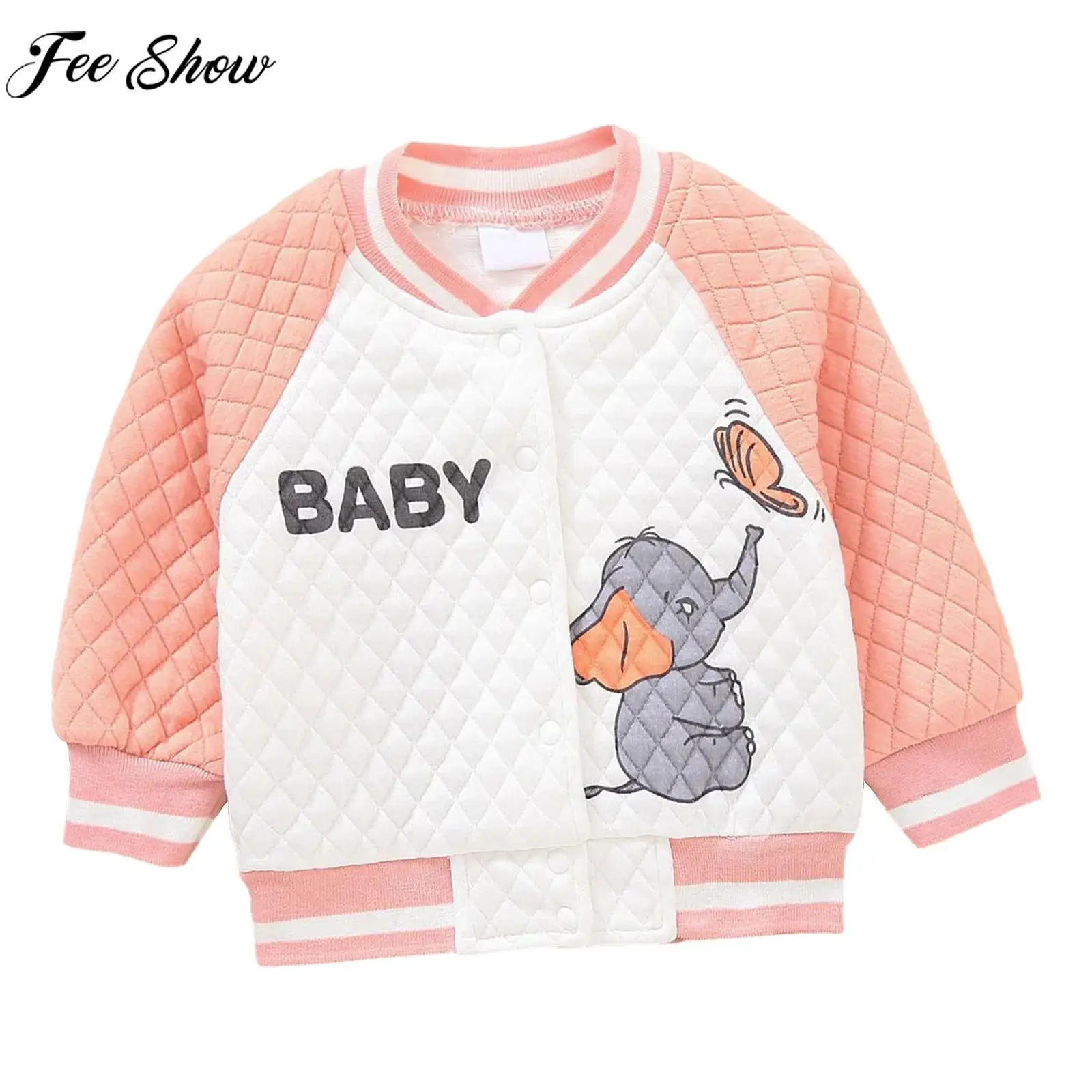 Осенне-зимняя милая бейсбольная куртка с героями мультфильмов для маленьких мальчиков и девочек, повседневная куртка-бомбер на пуговицах с длинными рукавами, верхняя одежда
Осенне-зимняя милая бейсбольная куртка с героями мультфильмов для маленьких мальчиков и девочек, повседневная куртка-бомбер на пуговицах с длинными рукавами, верхняя одежда