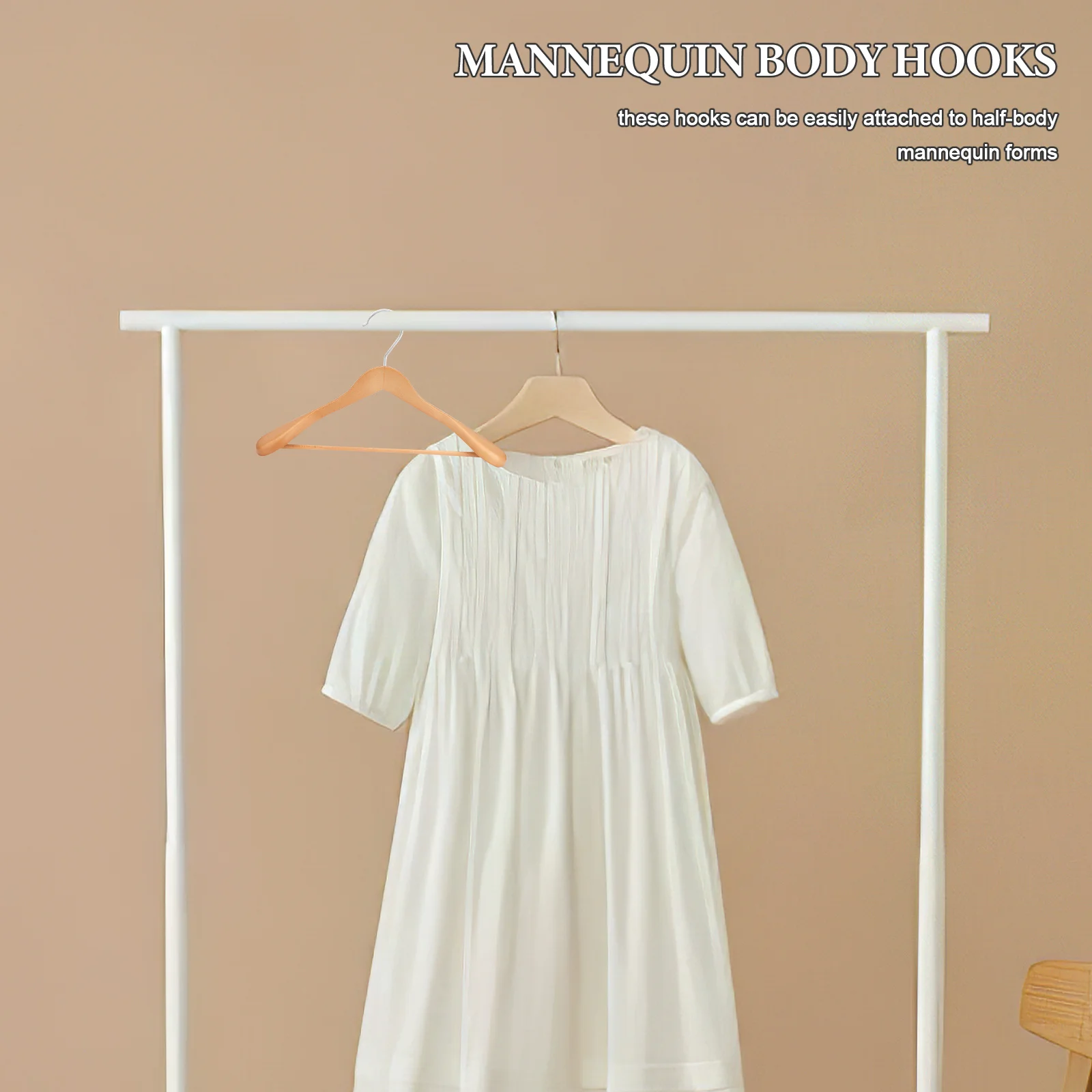 10Pcs Mannequin Body Hooks Metal Clothes Hanger Hooks for Retail Display Closet Space Saving Clothes Organizer
10Pcs Mannequin Body Hooks Metal Clothes Hanger Hooks for Retail Display Closet Space Saving Clothes Organizer