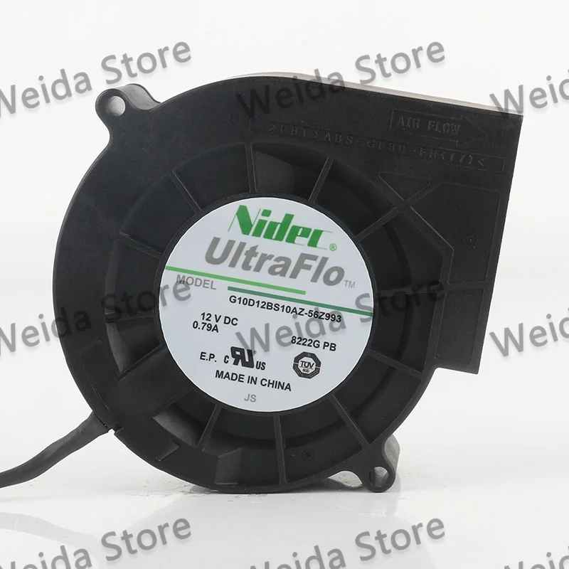 Nidec DC 12V 0.79A AC EC 9733 Barbecue Grill Turbo Blower 97X97X33MM Three-wire G10D12BS10AZ-56Z993 9.7CM Cooling fan
Nidec DC 12V 0.79A AC EC 9733 Barbecue Grill Turbo Blower 97X97X33MM Three-wire G10D12BS10AZ-56Z993 9.7CM Cooling fan