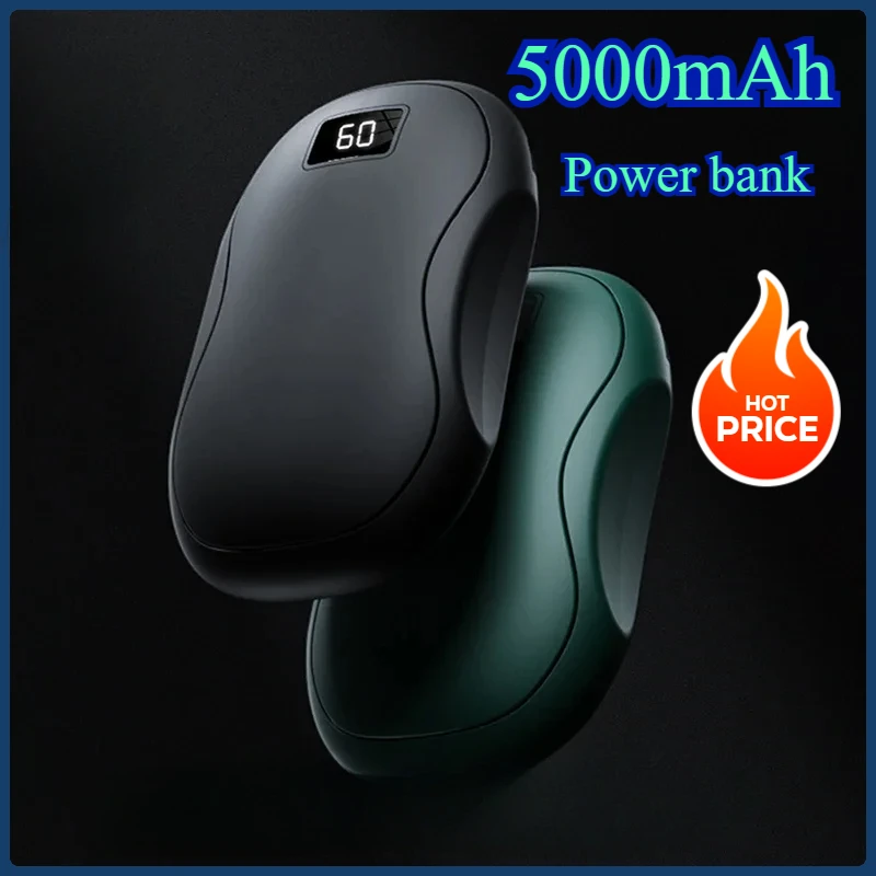 5000mAh Power Bank Hand Warmer Large Capacity Hand Warmer Portable Battery Charger Hand Warmer Winter Warming Supplies
5000mAh Power Bank Hand Warmer Large Capacity Hand Warmer Portable Battery Charger Hand Warmer Winter Warming Supplies