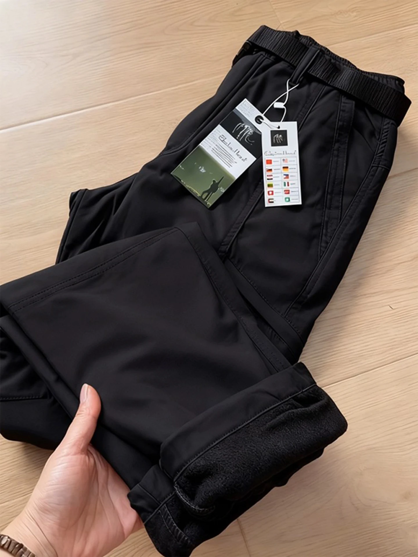 Men's Winter Outdoor Soft ell Fce Lined Workwear Trousers Waterproof Windproof Warm Thermal Skiing Pants Straight Leg Ca...
Men's Winter Outdoor Soft ell Fce Lined Workwear Trousers Waterproof Windproof Warm Thermal Skiing Pants Straight Leg Ca...