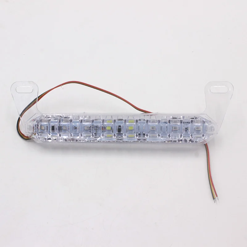 *Modified brake LED flashing light motorcycle rear license plate light 12V decorative color light
*Modified brake LED flashing light motorcycle rear license plate light 12V decorative color light