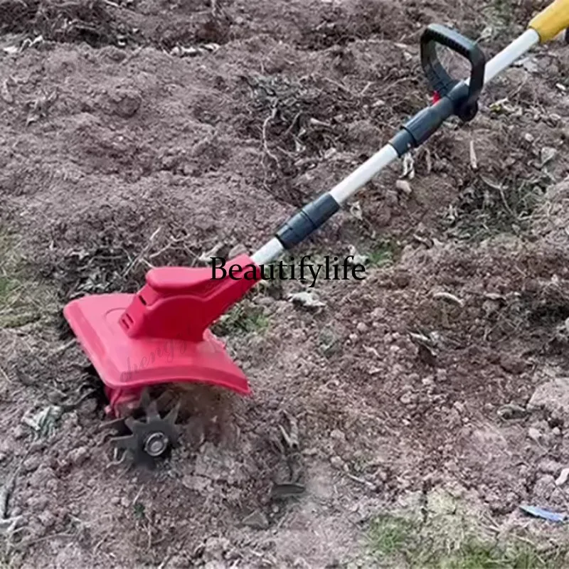 ASMT New lithium battery micro tiller soil loosening tiller rechargeable foldable rotary tiller garden tool
ASMT New lithium battery micro tiller soil loosening tiller rechargeable foldable rotary tiller garden tool