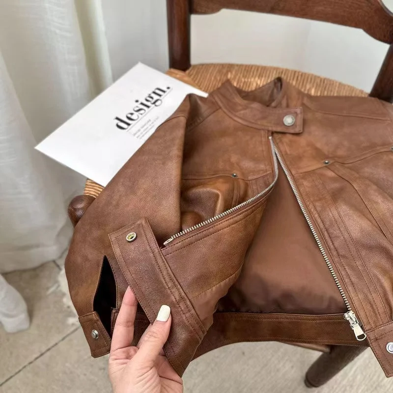 1-8Y Children's Coat 2024 Fall New All-in-one Solid Color Leather Jacket for Boys and Girls Baby Functional Wind Coat 90-140cm
1-8Y Children's Coat 2024 Fall New All-in-one Solid Color Leather Jacket for Boys and Girls Baby Functional Wind Coat 90-140cm
