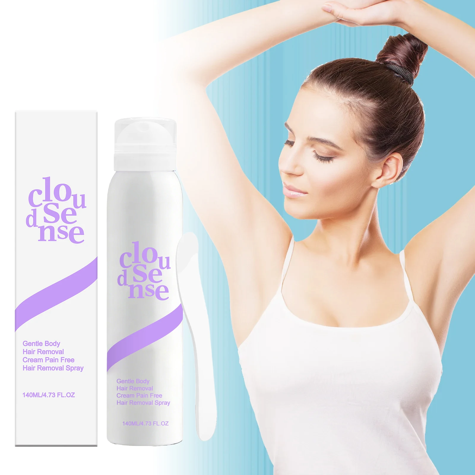 Hair Removal Spray Soothing Body Hair Armpit Leg Gentle Moisturizing Hydrate Dry Armpit Smoothing Refreshing Skin Removal Spray
Hair Removal Spray Soothing Body Hair Armpit Leg Gentle Moisturizing Hydrate Dry Armpit Smoothing Refreshing Skin Removal Spray