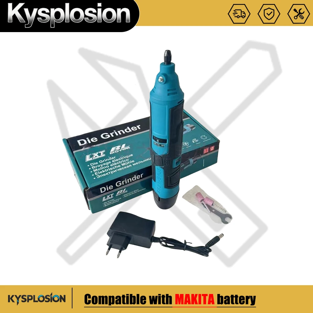Brushless Engraver Electric Grinder Small Handheld Polished Jade Carving Tool Multi-Function Grinder Mini DIY For makita battery
Brushless Engraver Electric Grinder Small Handheld Polished Jade Carving Tool Multi-Function Grinder Mini DIY For makita battery