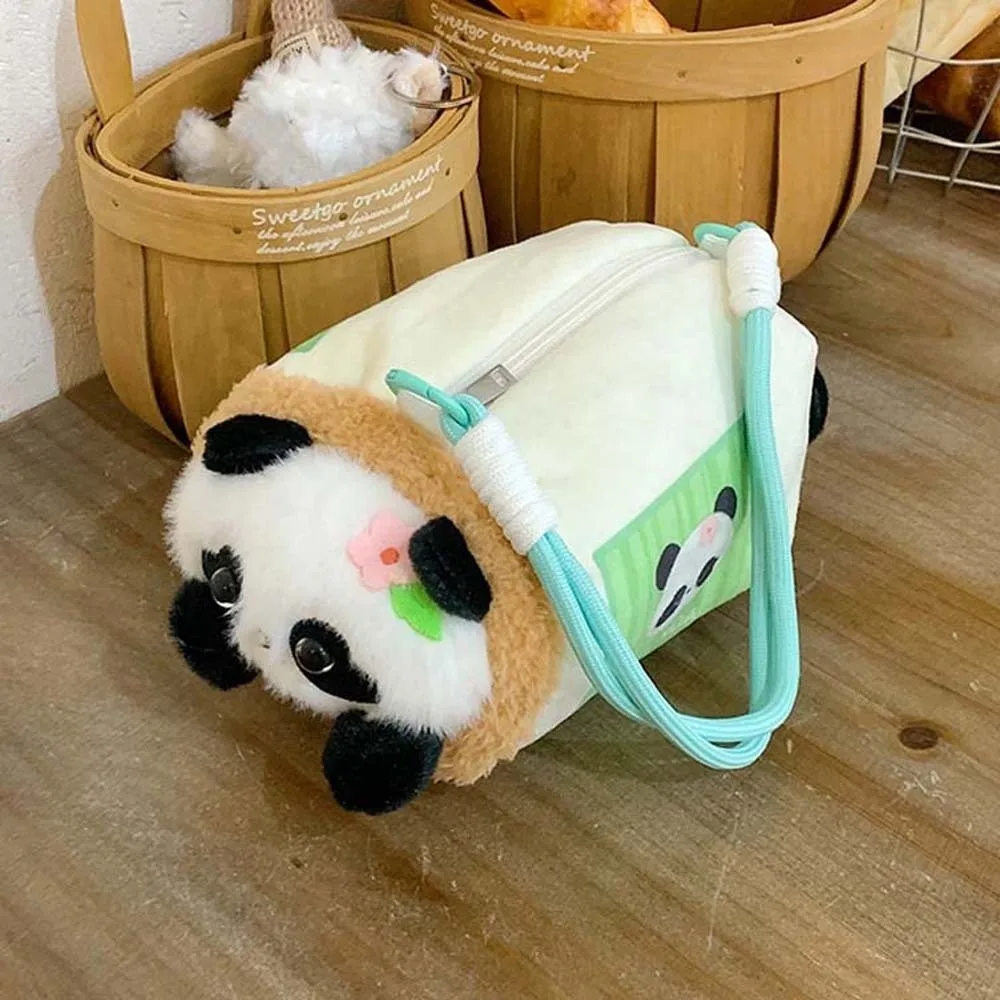 Creative Cute Panda Handbag Cartoon Lightweight Raccoon Shoulder Pouch Soft Large Capacity Golden Snub-nosed Monkey Bag Women
Creative Cute Panda Handbag Cartoon Lightweight Raccoon Shoulder Pouch Soft Large Capacity Golden Snub-nosed Monkey Bag Women