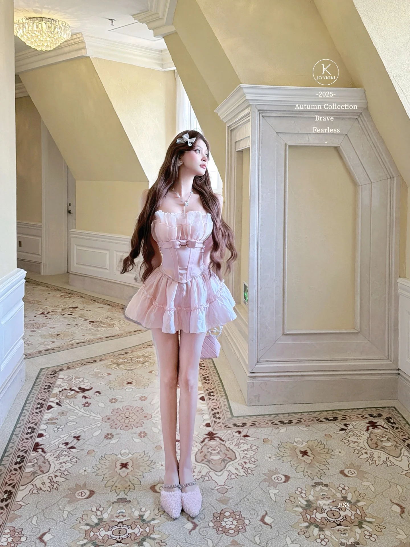 Joykiki Fairy Knot Top High-End Sweet Sle ort Sve Women's T-irt Breathable Comfortable Fairy Aosphere
Joykiki Fairy Knot Top High-End Sweet Sle ort Sve Women's T-irt Breathable Comfortable Fairy Aosphere