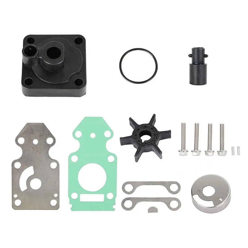 Water Pump Repair Kit For Yamaha Parsun Hidea 2 Stroke 9.9HP 13.5HP 15HP Outboard Engine 63V-44301 63V-W0078-00
Water Pump Repair Kit For Yamaha Parsun Hidea 2 Stroke 9.9HP 13.5HP 15HP Outboard Engine 63V-44301 63V-W0078-00
