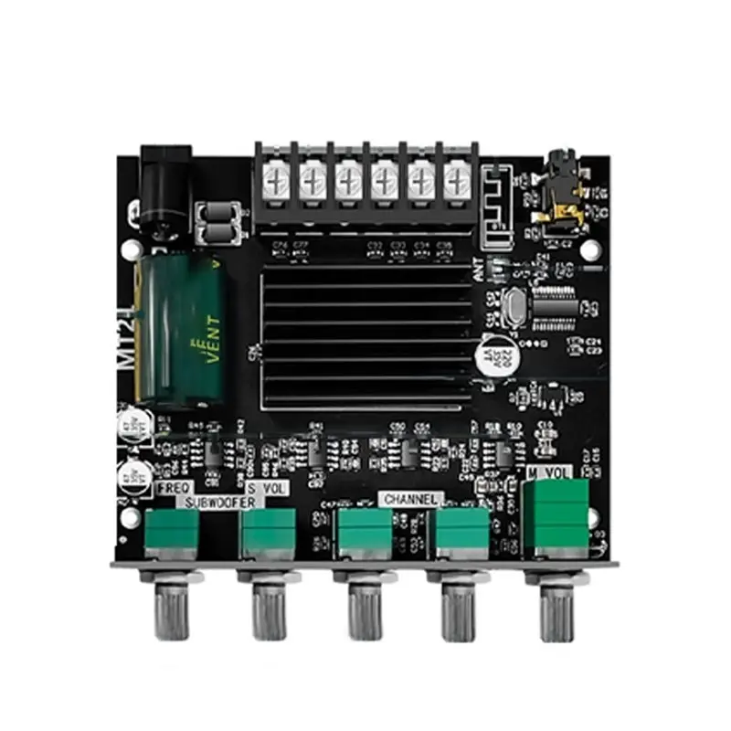 AS95-Audio Stereo Power Amplifier Board 2 X 50W 2.1 Channel, DC12-24V AUX BT5.0 Amp For DIY Speaker Systems
AS95-Audio Stereo Power Amplifier Board 2 X 50W 2.1 Channel, DC12-24V AUX BT5.0 Amp For DIY Speaker Systems