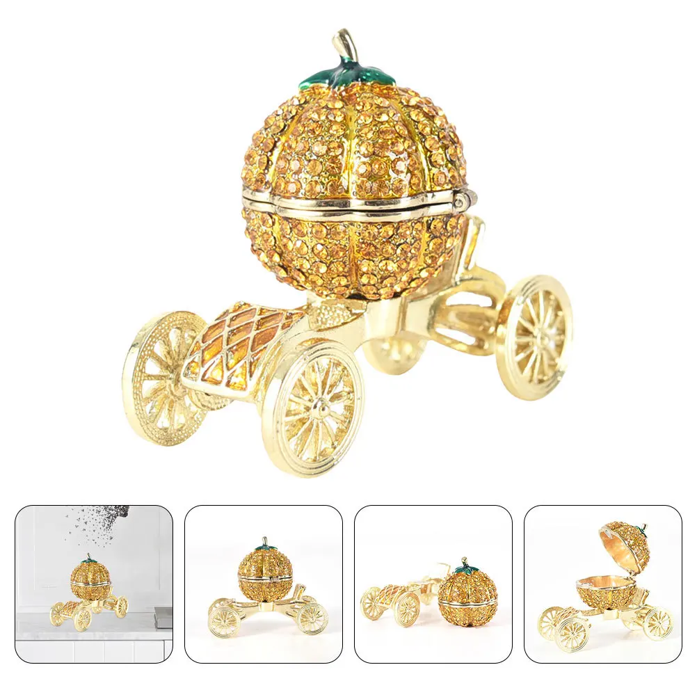 European Pumpkin Cart Decoration Boxes for Engagement Groomsmen Jewellery Wedding Favor
European Pumpkin Cart Decoration Boxes for Engagement Groomsmen Jewellery Wedding Favor