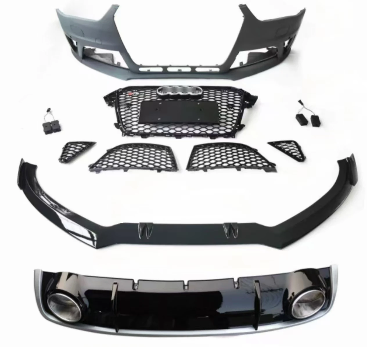 BR High Quality RS4 Style Body Kit for A4 2013-2016 Easy Installation Car Grill Replacement Parts
BR High Quality RS4 Style Body Kit for A4 2013-2016 Easy Installation Car Grill Replacement Parts