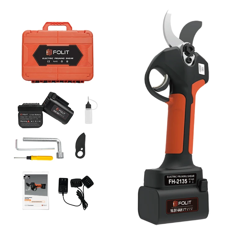Industrial-Grade 45mm 2inch Cordless Pruner FH-2135 Large Cutting Diameter Battery Garden Power Tool Toolbox Plastic Rubber
Industrial-Grade 45mm 2inch Cordless Pruner FH-2135 Large Cutting Diameter Battery Garden Power Tool Toolbox Plastic Rubber