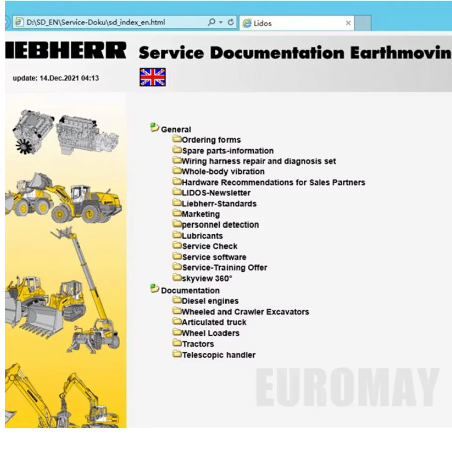 2021.12 Учебник по обслуживанию Liebherr Lidos для строительных и горнодобывающих машин Liebherr
2021.12 Учебник по обслуживанию Liebherr Lidos для строительных и горнодобывающих машин Liebherr