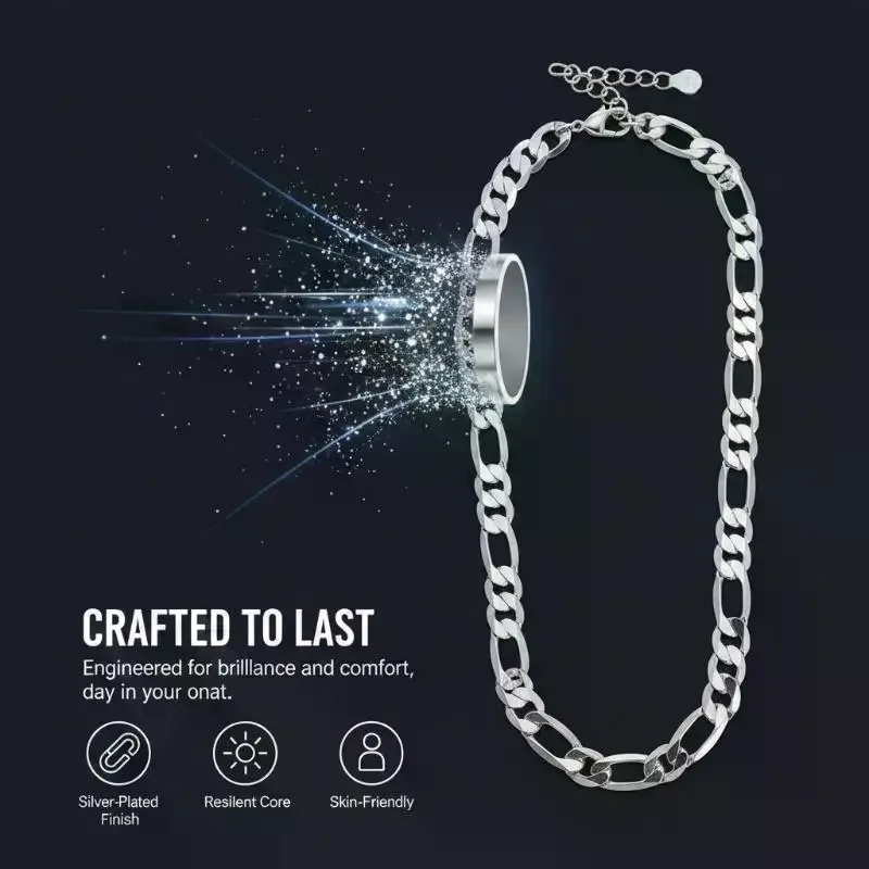 Holiday Special Jewelry Set Necklace Bracelet for Men Women Ideal Gift
Holiday Special Jewelry Set Necklace Bracelet for Men Women Ideal Gift
