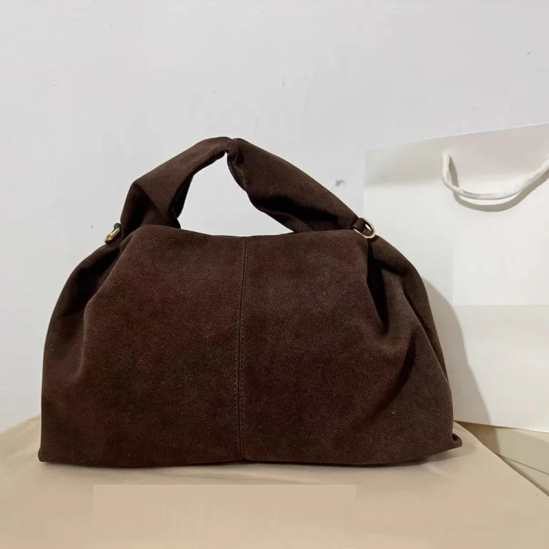 Women's Dumpling Shoulder Bag High Quality Elegant Clouds Handbag Fashion Lunch Box Makeup Storage Retro French Crossbody Bag
Women's Dumpling Shoulder Bag High Quality Elegant Clouds Handbag Fashion Lunch Box Makeup Storage Retro French Crossbody Bag