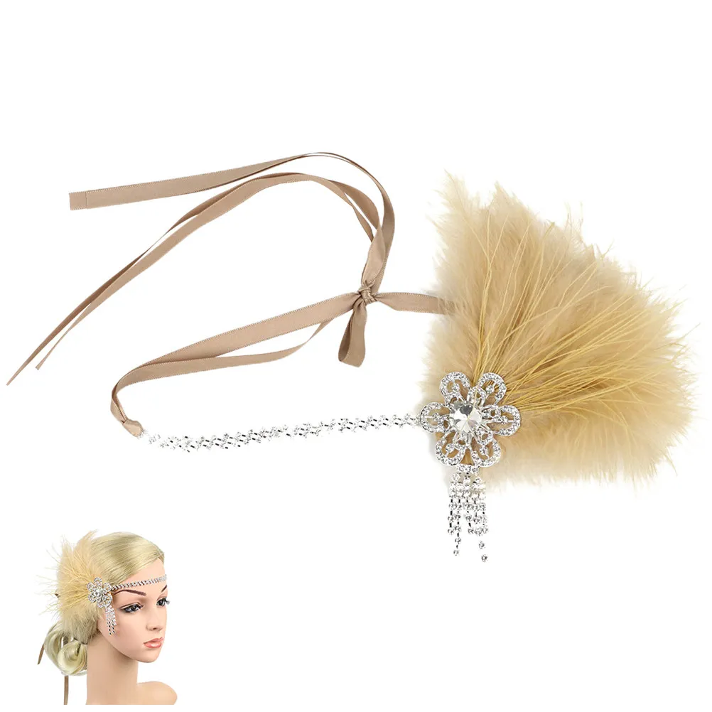 Flapper Headpiece Headband Lightweight Comfortable 1920S Romantic Sparkling Bridal Bridesmaid Party Accessories Women
Flapper Headpiece Headband Lightweight Comfortable 1920S Romantic Sparkling Bridal Bridesmaid Party Accessories Women