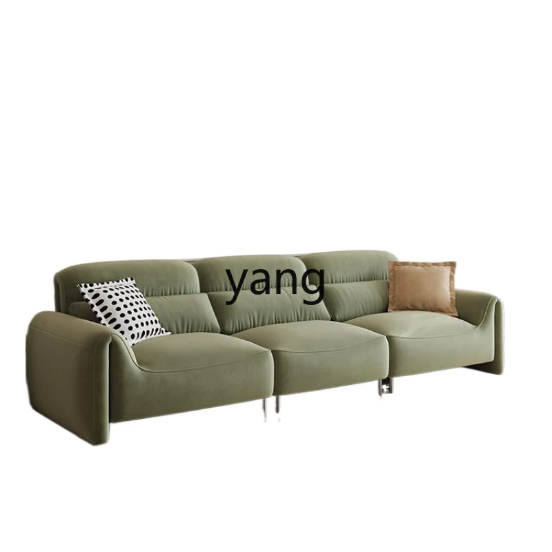YJQ sofa living room simple modern straight row small apartment fabric sofa
YJQ sofa living room simple modern straight row small apartment fabric sofa