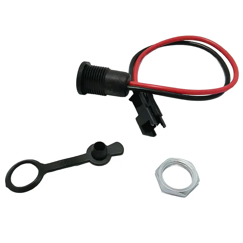 5.5 x 2.1mm DC Power Jack Socket Female Panel Mount to 2 Pin JST SM Male Plug Connector Cable 5.5*2.1mm For Electric Scooter
5.5 x 2.1mm DC Power Jack Socket Female Panel Mount to 2 Pin JST SM Male Plug Connector Cable 5.5*2.1mm For Electric Scooter