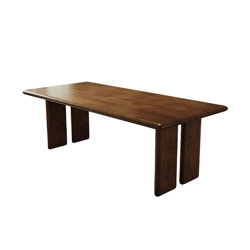 Modern simple home desk, solid wood desk and chair combination, student study table
Modern simple home desk, solid wood desk and chair combination, student study table