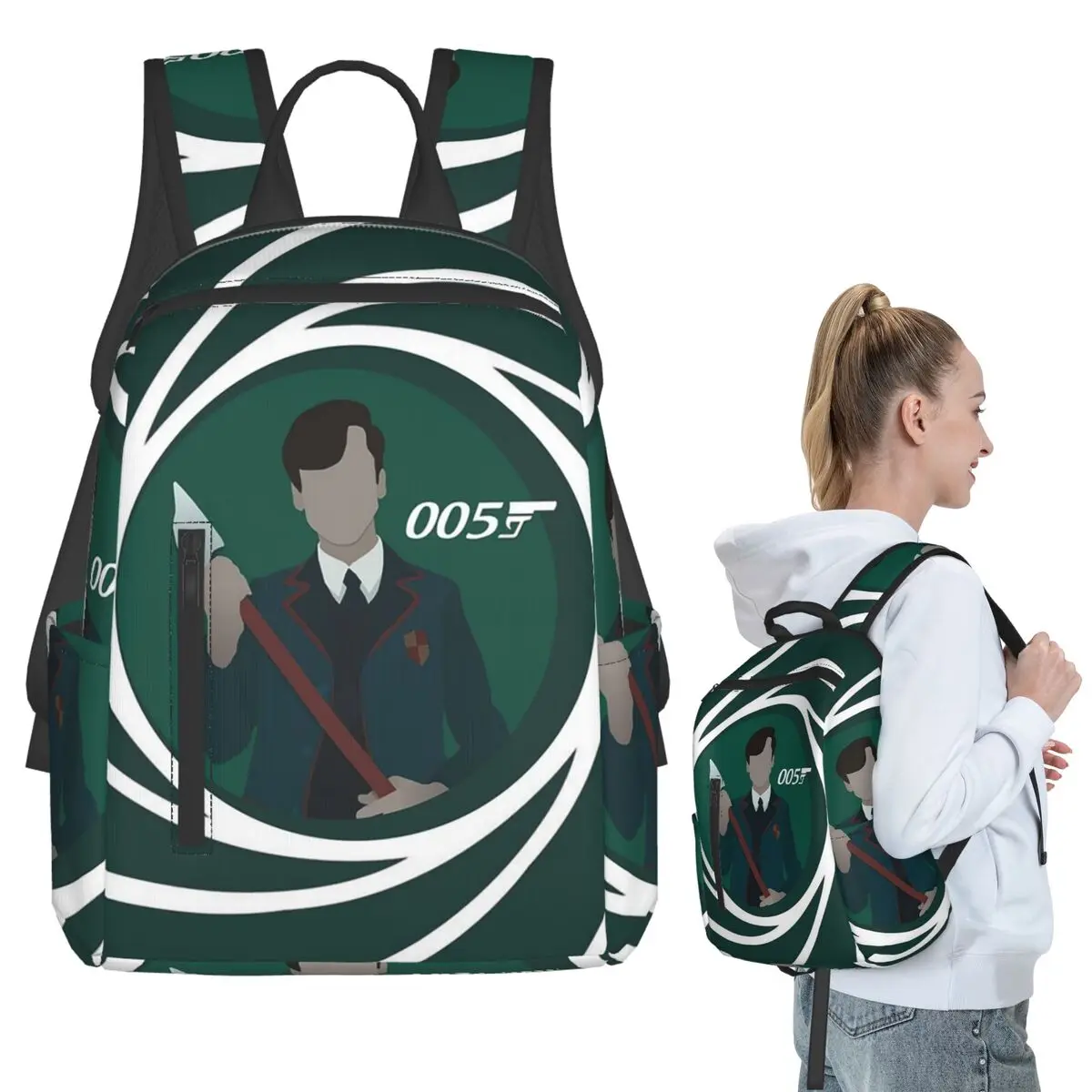 Agent Double O Five Backpack Student BookBag Kids School Bag Computer Shoulder Bags Men Women
Agent Double O Five Backpack Student BookBag Kids School Bag Computer Shoulder Bags Men Women