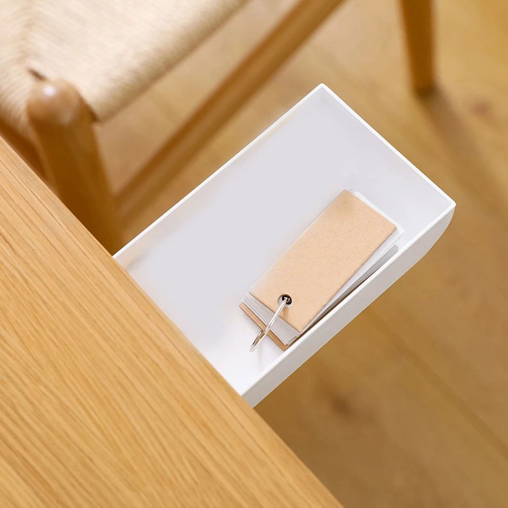 Storage Paste Pen Bucket Drawer Invisible Organizer for Students Desk under Table White
Storage Paste Pen Bucket Drawer Invisible Organizer for Students Desk under Table White