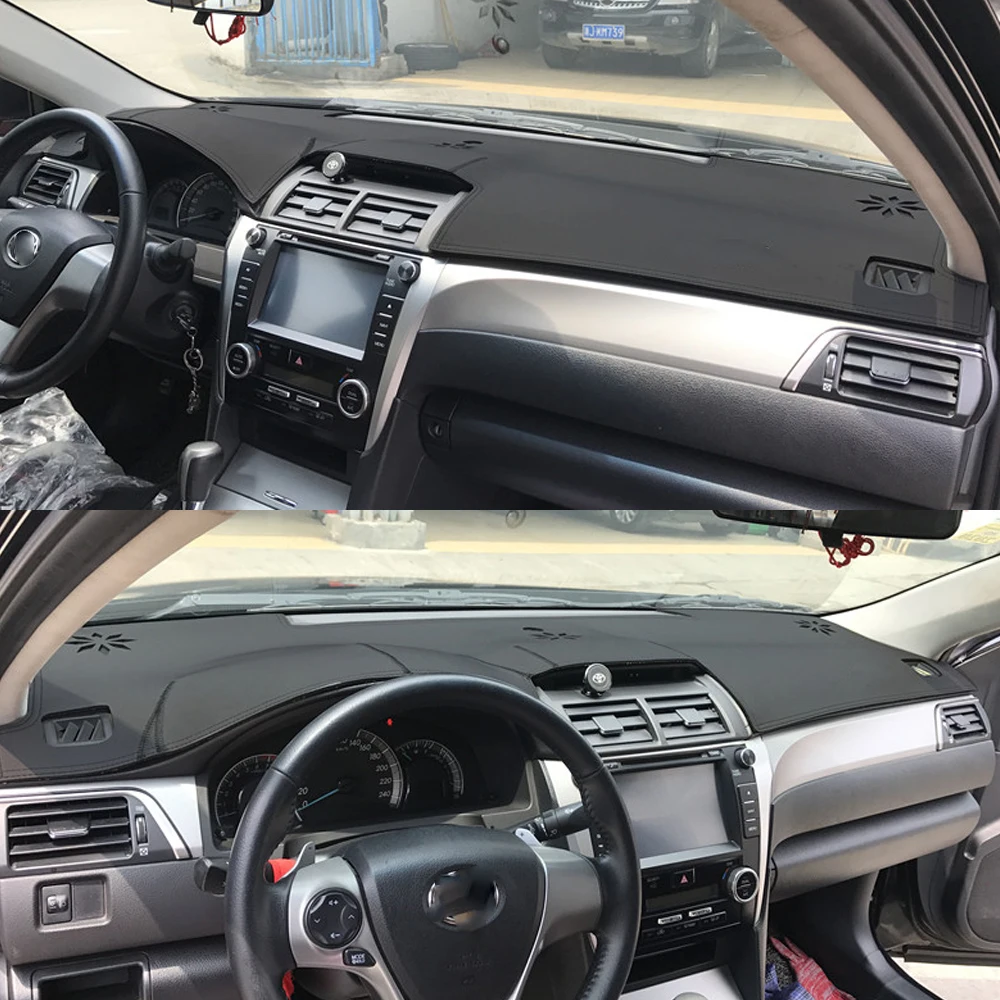 Car Accessory PU Leather Dashmat Dash Mat Pad Dashboard Cover Protector Auto Carpet For Toyota Camry XV50 50 2012-2017 Hybrid
Car Accessory PU Leather Dashmat Dash Mat Pad Dashboard Cover Protector Auto Carpet For Toyota Camry XV50 50 2012-2017 Hybrid