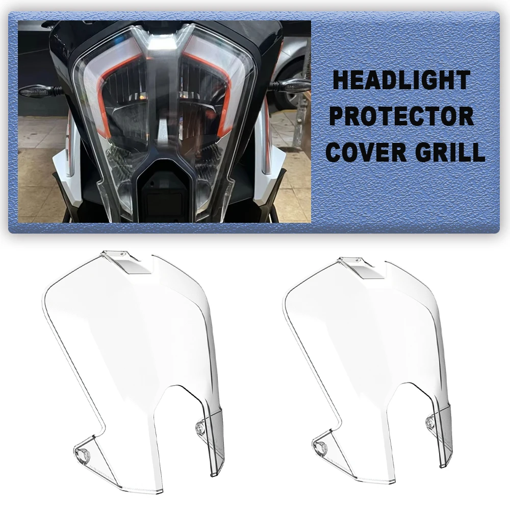 For 1290 Super Adventure R S 2021 2022 2023 2024 Motorcycle Head Light Protection Acrylic Headlight Protector Guard Cover
For 1290 Super Adventure R S 2021 2022 2023 2024 Motorcycle Head Light Protection Acrylic Headlight Protector Guard Cover