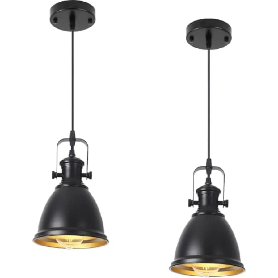 Pendant Light 2 Pack Farmhouse Pendant Light 6.5 Inch Kitchen Island Lighting Industrial Pendant Light Fixtures Pendant Lights
Pendant Light 2 Pack Farmhouse Pendant Light 6.5 Inch Kitchen Island Lighting Industrial Pendant Light Fixtures Pendant Lights
