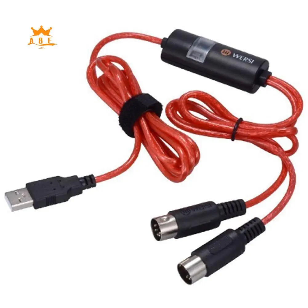 A08E-WERSI 5-контактный кабель-адаптер Midi-USB для Windows Mac Ios, ноутбука, музыкального фортепиано, клавиатуры
A08E-WERSI 5-контактный кабель-адаптер Midi-USB для Windows Mac Ios, ноутбука, музыкального фортепиано, клавиатуры