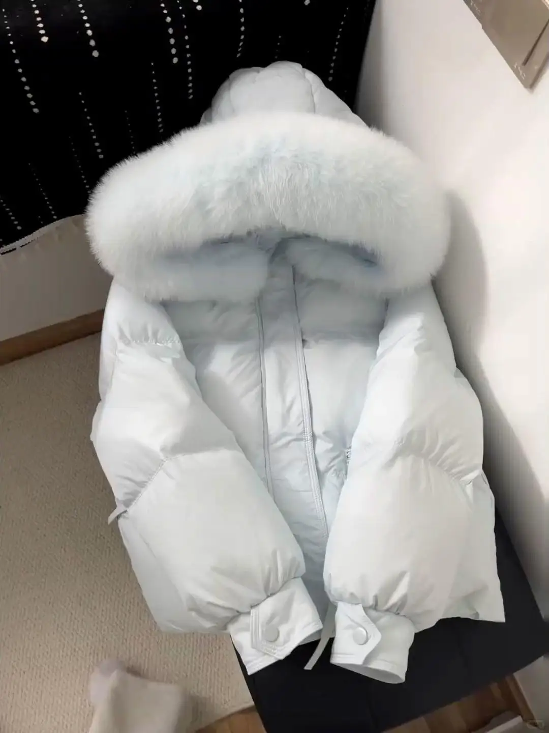 Blue Hooded ort Cotton Jaet Women's Autumn Winter Thiened Korean Sle Versatile Slimming Bread Coat Outerwear
Blue Hooded ort Cotton Jaet Women's Autumn Winter Thiened Korean Sle Versatile Slimming Bread Coat Outerwear