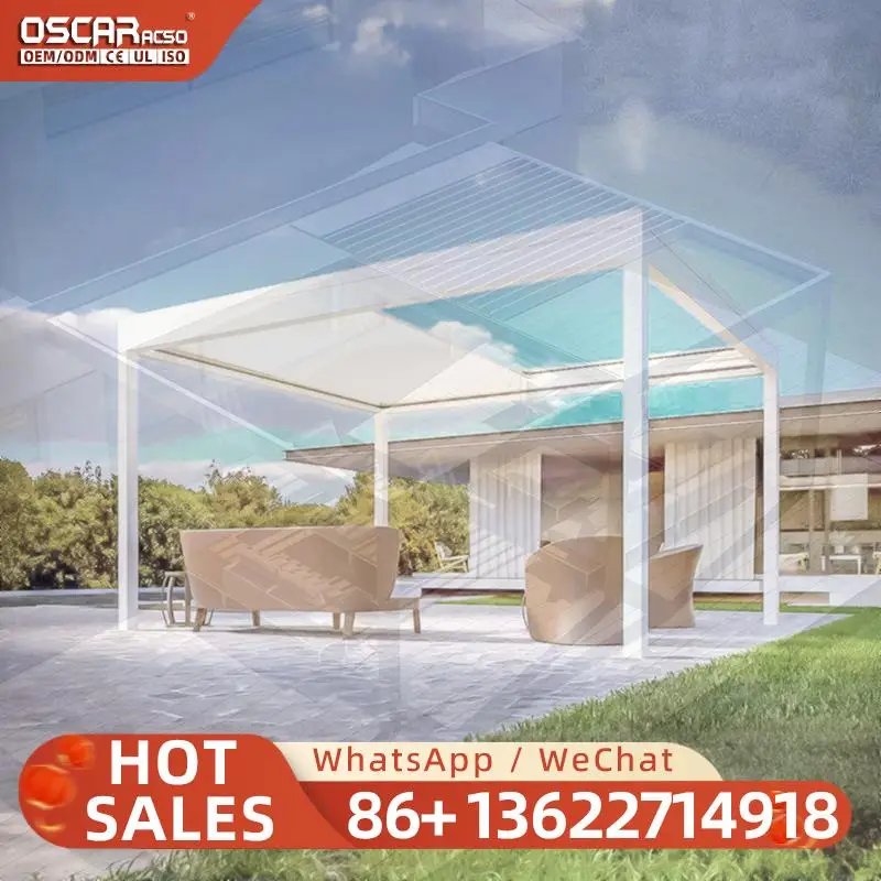 Aluminium Waterproof Outdoor Shade Louvered Electric Pergola for Patio Garden Balcony pergola
Aluminium Waterproof Outdoor Shade Louvered Electric Pergola for Patio Garden Balcony pergola