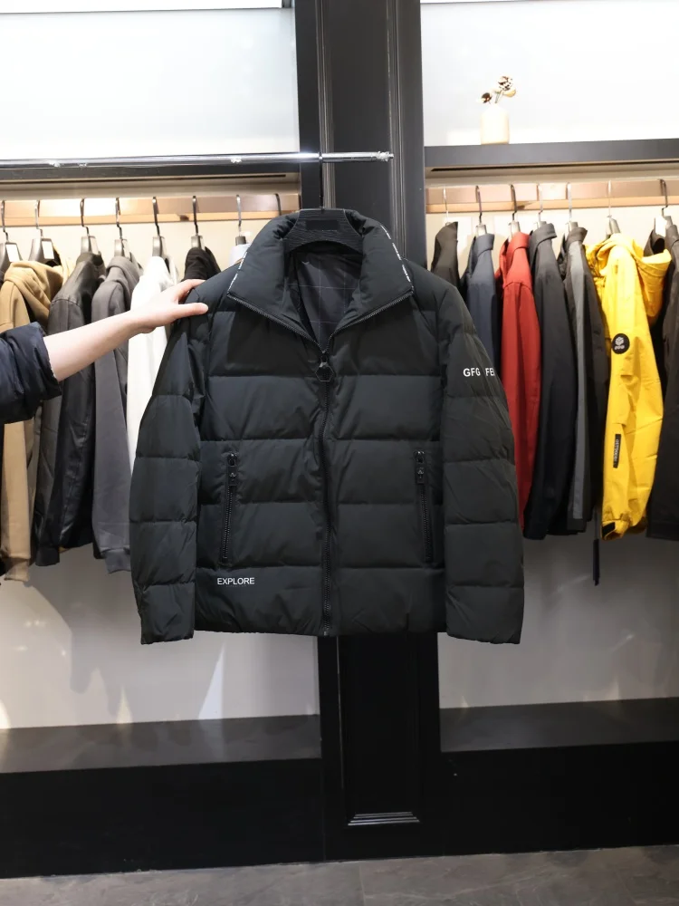 Homesi Faionable ort Casual Stand Collar Comfortable Warm Winter Du down Jaet for Men Windproof Regular Fit Zipper
Homesi Faionable ort Casual Stand Collar Comfortable Warm Winter Du down Jaet for Men Windproof Regular Fit Zipper