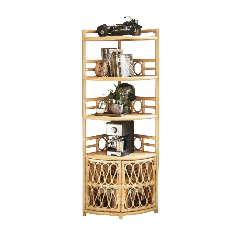 Rattan shelves Floor-to-ceiling bookshelves Storage cabinets Living room Home lockers Office Fan bookshelves 
Rattan shelves Floor-to-ceiling bookshelves Storage cabinets Living room Home lockers Office Fan bookshelves