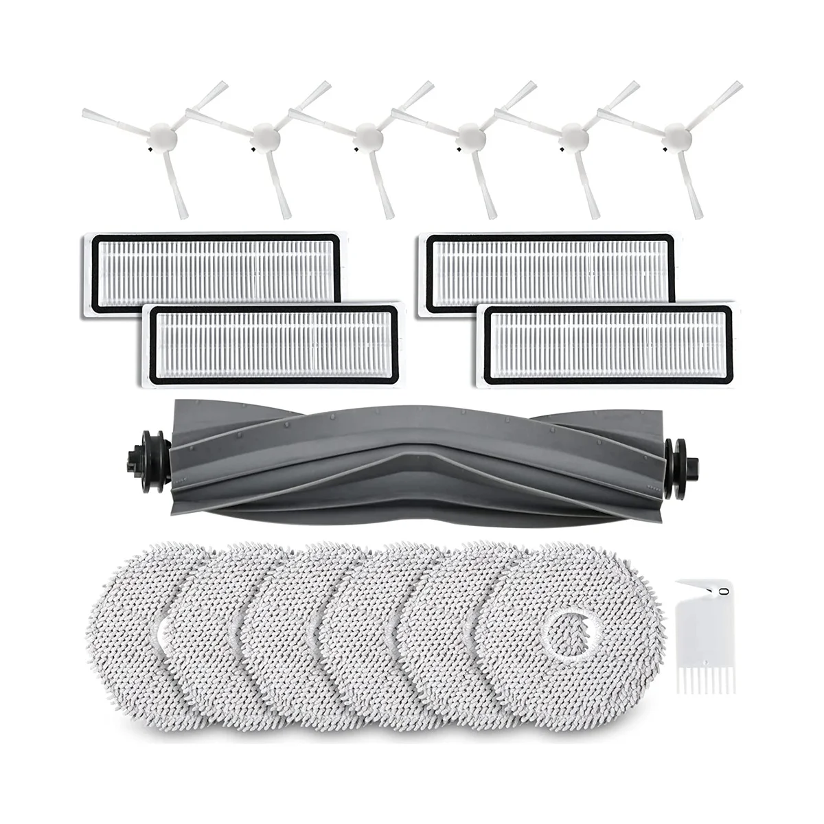 A06P-Accessories for Dreame L10S / L10 Ultra Robot Vacuum Cleaner Main Brush Wipes Filters Side Brushes Cleaning Brush
A06P-Accessories for Dreame L10S / L10 Ultra Robot Vacuum Cleaner Main Brush Wipes Filters Side Brushes Cleaning Brush