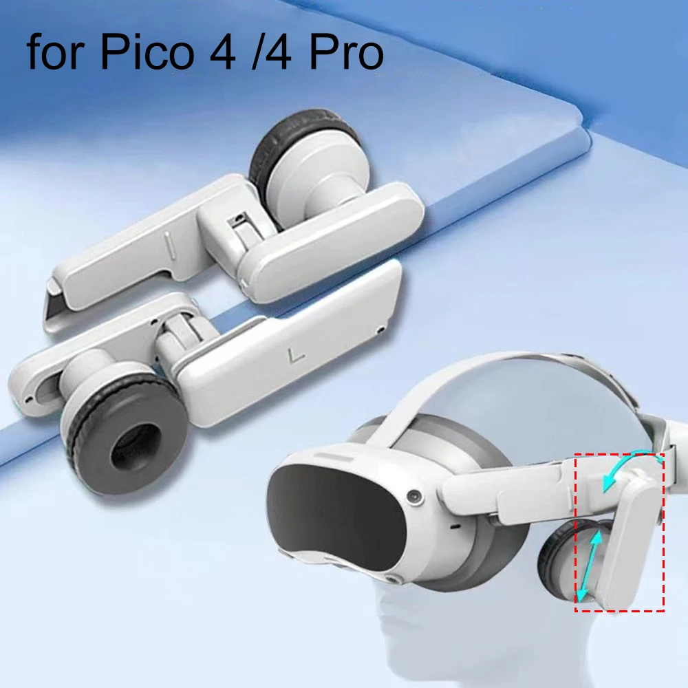1 Pair VR Headset Ear Muffs Noise Reduction VR Headset Sound Earmuffs Headphone for Pico 4 /4 Pro Head Strap Earphone Parts
1 Pair VR Headset Ear Muffs Noise Reduction VR Headset Sound Earmuffs Headphone for Pico 4 /4 Pro Head Strap Earphone Parts