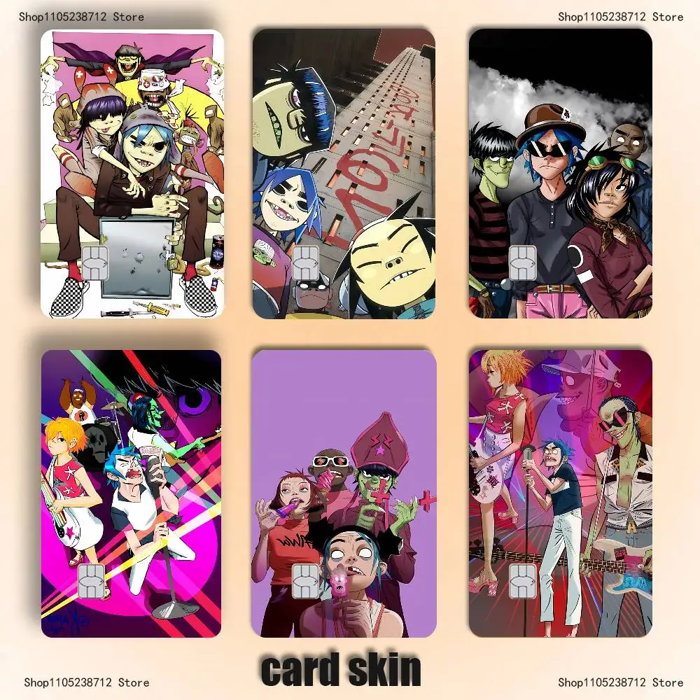 Virtual Singer G-Gorillaz-S Credit Card Skin Party Stickers for Visa Bank Card Bus Metro Access Card Pvc Waterproof Decal Gift
Virtual Singer G-Gorillaz-S Credit Card Skin Party Stickers for Visa Bank Card Bus Metro Access Card Pvc Waterproof Decal Gift