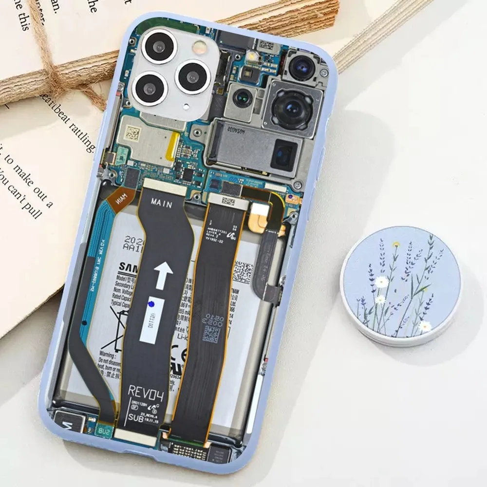 Inside Circuit Board Phone Case For IPhone 14 11 12 13 Mini Pro Xs Max 8 7 6 6S Plus X XR Solid Candy Color Case
Inside Circuit Board Phone Case For IPhone 14 11 12 13 Mini Pro Xs Max 8 7 6 6S Plus X XR Solid Candy Color Case