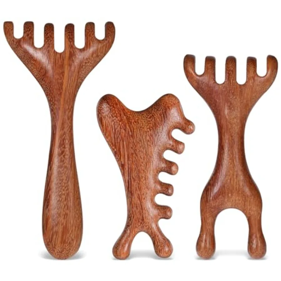 3 Pack Wooden Massager Comb Gua Sha Scraping Massages 6 Claws Meridian Massager Double Head Massage Rake Foot Massagers Tools w
3 Pack Wooden Massager Comb Gua Sha Scraping Massages 6 Claws Meridian Massager Double Head Massage Rake Foot Massagers Tools w
