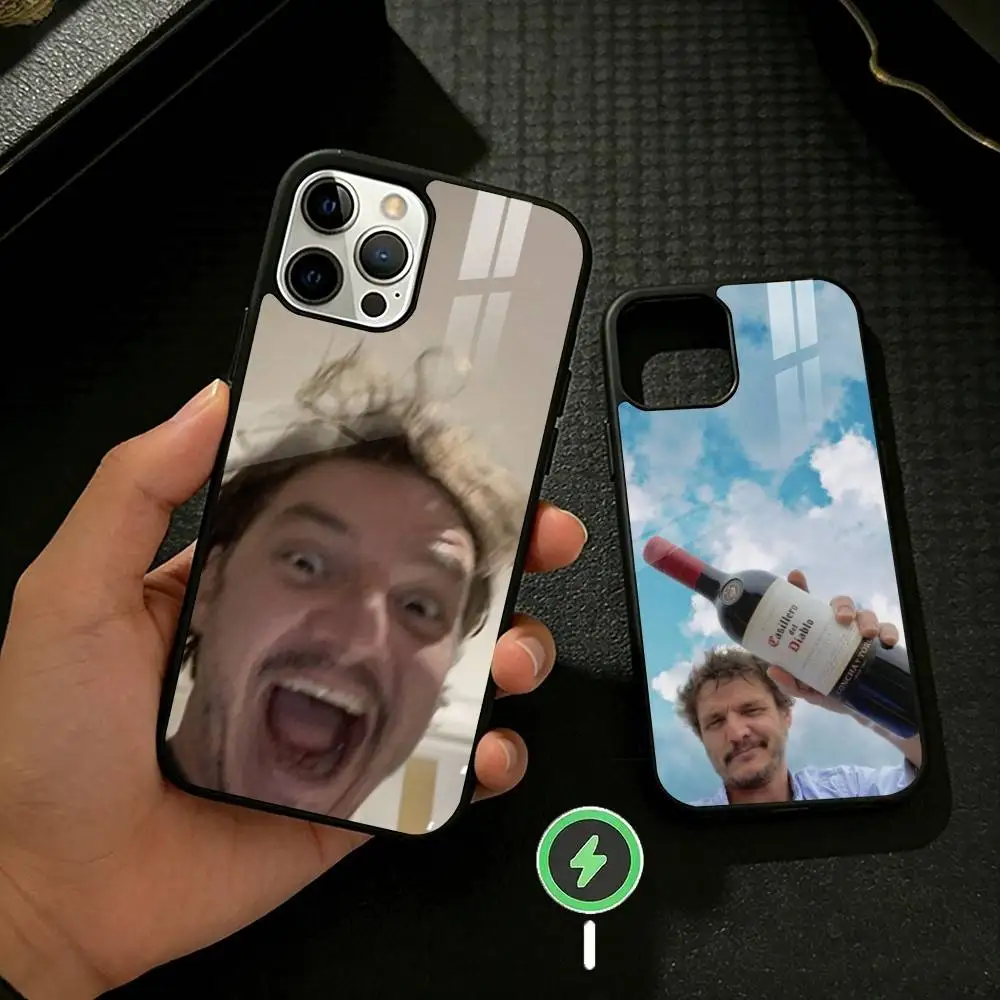 Pedro Pascal Phone Case For iPhone 17 16 15 14 13 12 Pro Max Plus for Mirror Wireless Magnetic Cover
Pedro Pascal Phone Case For iPhone 17 16 15 14 13 12 Pro Max Plus for Mirror Wireless Magnetic Cover